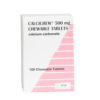 Calcium Carbonate 500mg Chewable Tablets 100's