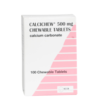 Calcium Carbonate 500mg Chewable Tablets 100's