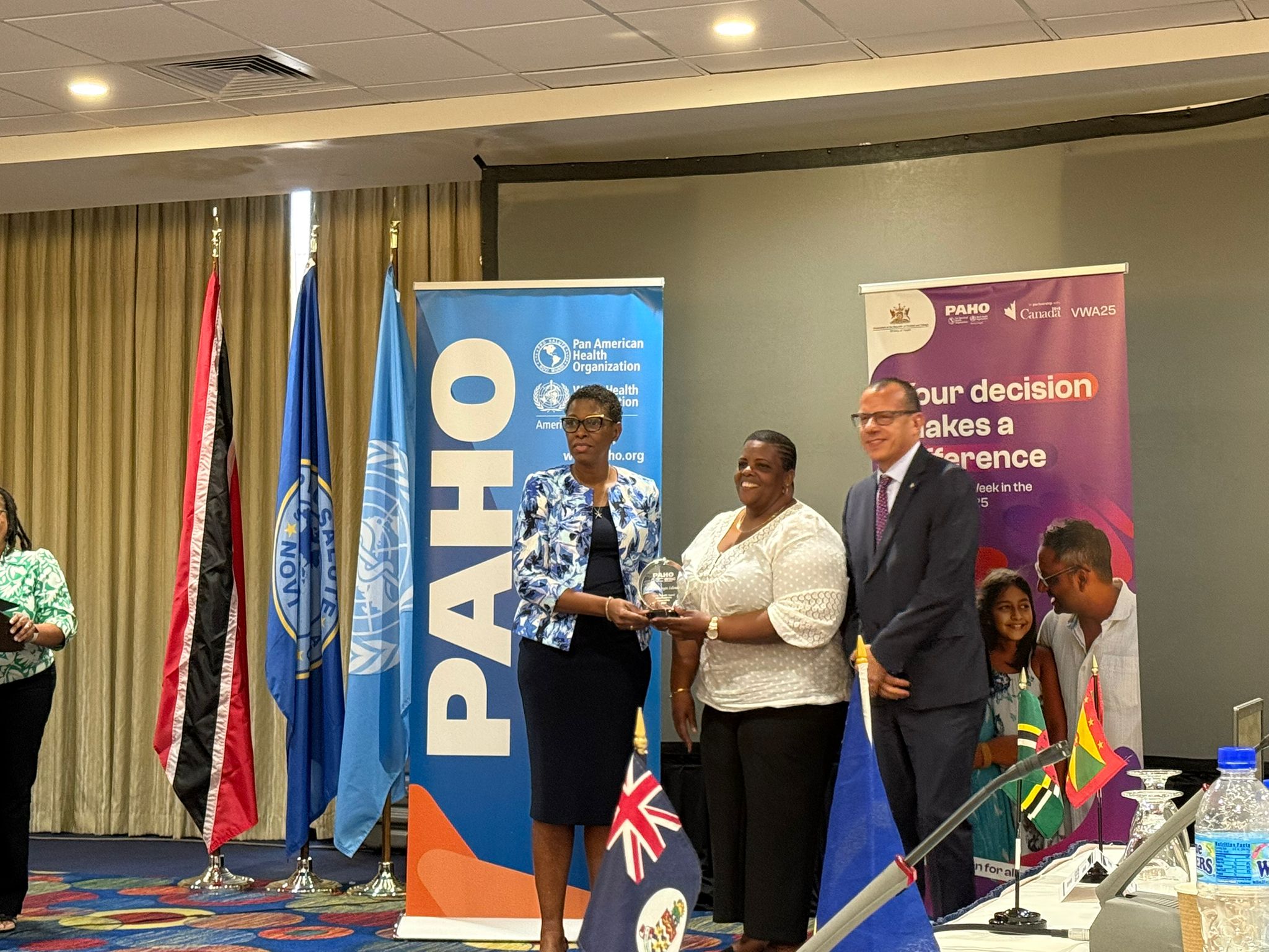 BVI Health Services Authority Honoured with Prestigious Regional Immunization Award