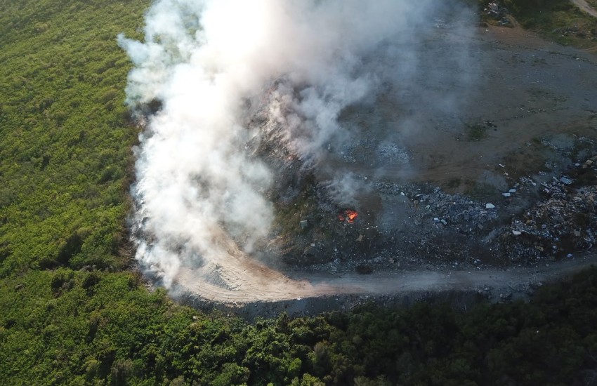BVI Health Services Authority Health Advisory- Smoke from Virgin Gorda Dumpsite Fire